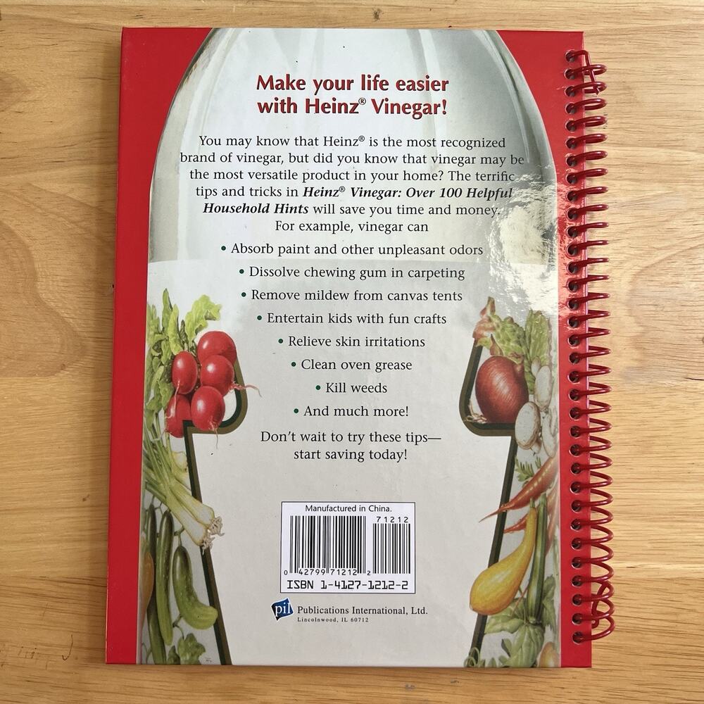 Over 100 Helpful Household Hints With Salt Baking Soda And Vinegar Hardcover - Picture 13 of 13